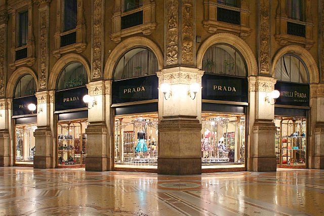 Shoppen Milaan